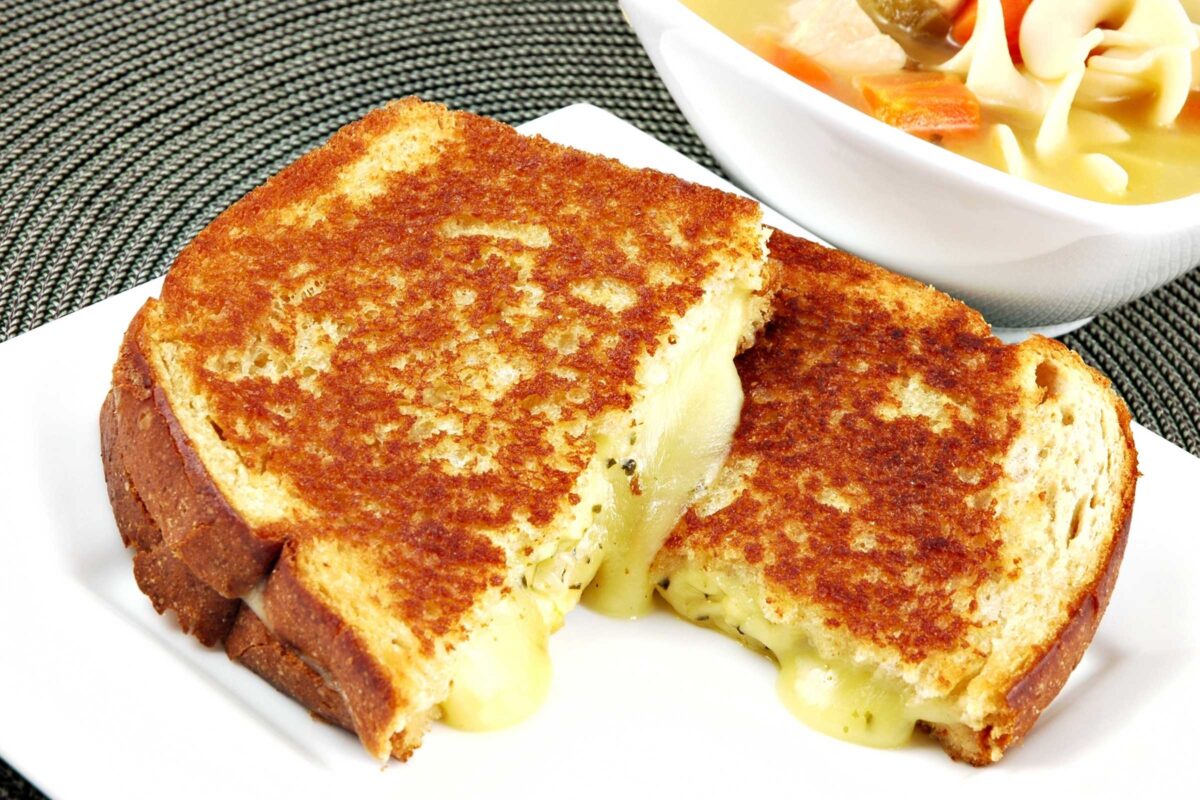 Grilled Cheese Sandwich from Davenport Catering