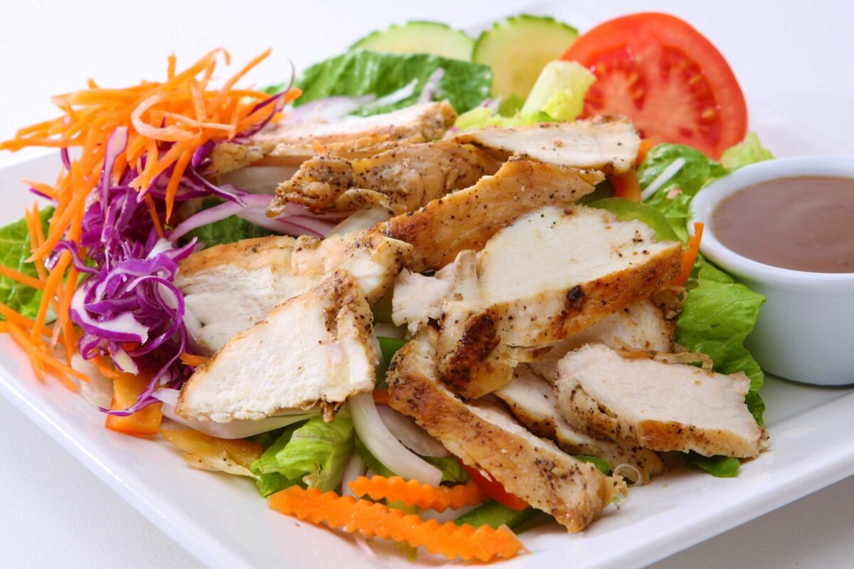 Grilled Chicken Salad at Davenport Catering
