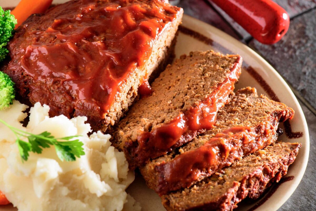 Meatloaf at Davenport Catering