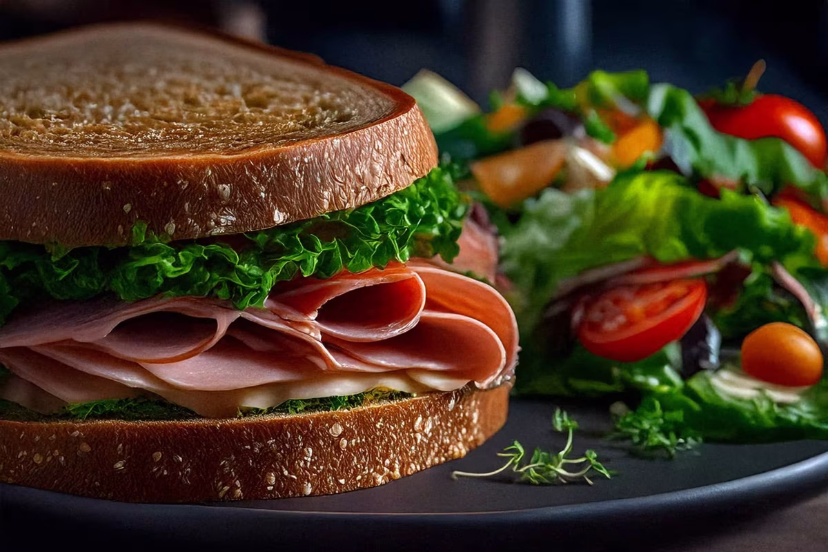The Committee Luncheon Deli Sandwich and Salad